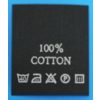 С114ПЧ 100%Cotton - составник - черный 40С (уп 200 шт.)0