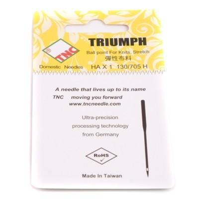 Иглы для БШМ TRIUMPH New 130/705H Стрейч SUK №80 (уп.5шт)1