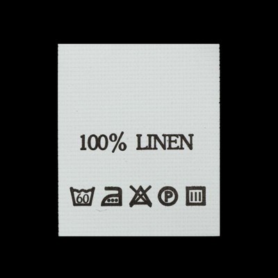 С122ПБ 100%Linen, 60C - составник - белый (200 шт.) (0)