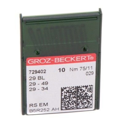 Иглы GROZ-BECKERT BLx29 №75/11 (уп.10шт.) (0)