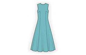 Лекала - платье с рельефами углом 2496 купить. Скачать лекала в личном кабинете