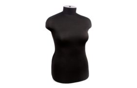 манекен женский р52 (104-84-110) мягкий цв чёрный купить по цене 9266 руб - в интернет-магазине Веллтекс | Пятигорск

