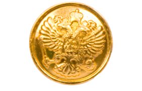 пуговицы герб рф 14 мм золото (уп.100шт) купить по 10.5 - в интернет - магазине Веллтекс | Пятигорск
.