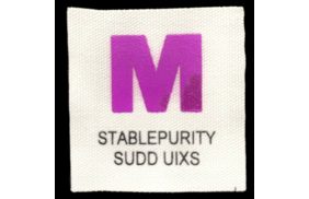 нашивка m stablepurity sudd uixs белый/сирень 4.5*4.5см – товары для шитья дома купить в Веллтекс | Пятигорск
