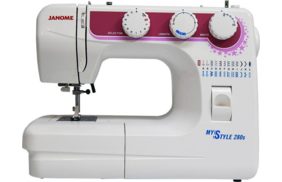 бытовая швейная машина janome my style 280s купить по доступной цене - в интернет-магазине Веллтекс | Пятигорск
