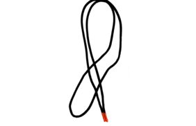 шнур круглый оранжевый наконечник 130см черный 1шт. купить по цене 32.44 руб для домашнего шитья - в интернет-магазине Веллтекс | Пятигорск
