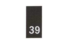 р039пч 39 - размерник - черный (уп.200 шт) купить по цене 99.85 руб - в интернет-магазине Веллтекс | Пятигорск
